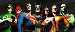 Original Seven by DC - Limited Edition on Paper sized 42x18 inches. Available from Whitewall Galleries